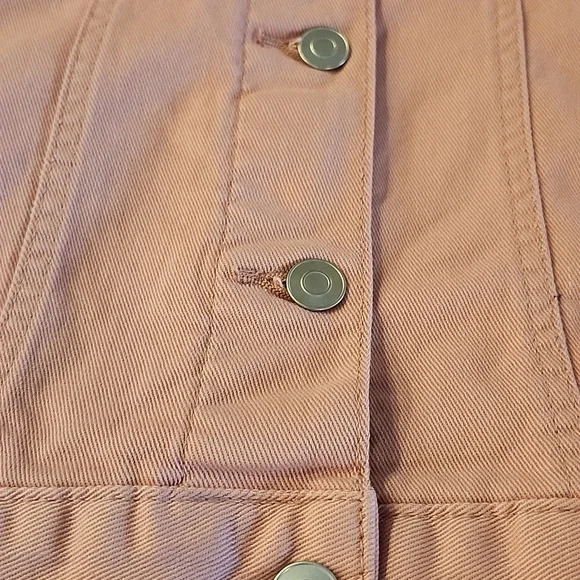 Time and Tru Women's Denim Cotton Jacket Size L 12/14 NWOT never worn - Picture 6 of 13